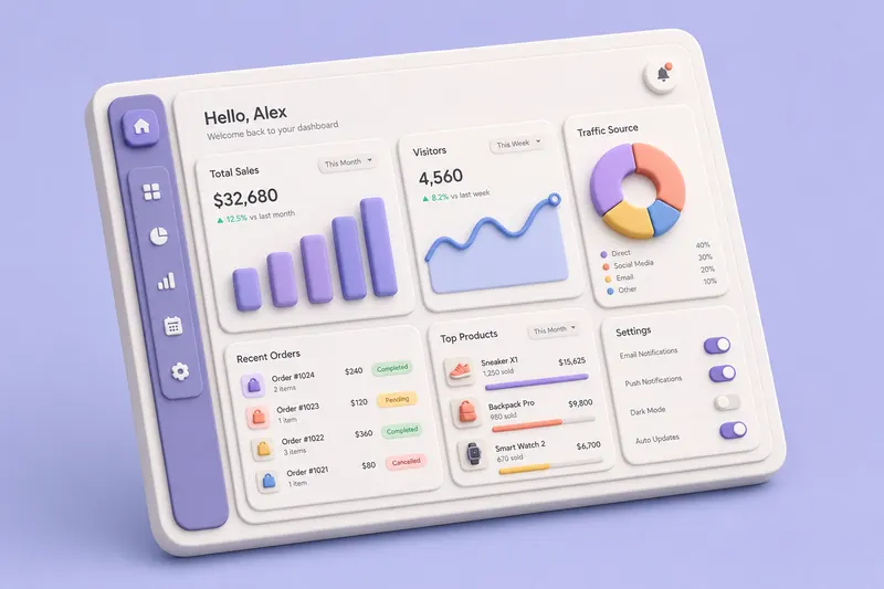 Admin panel